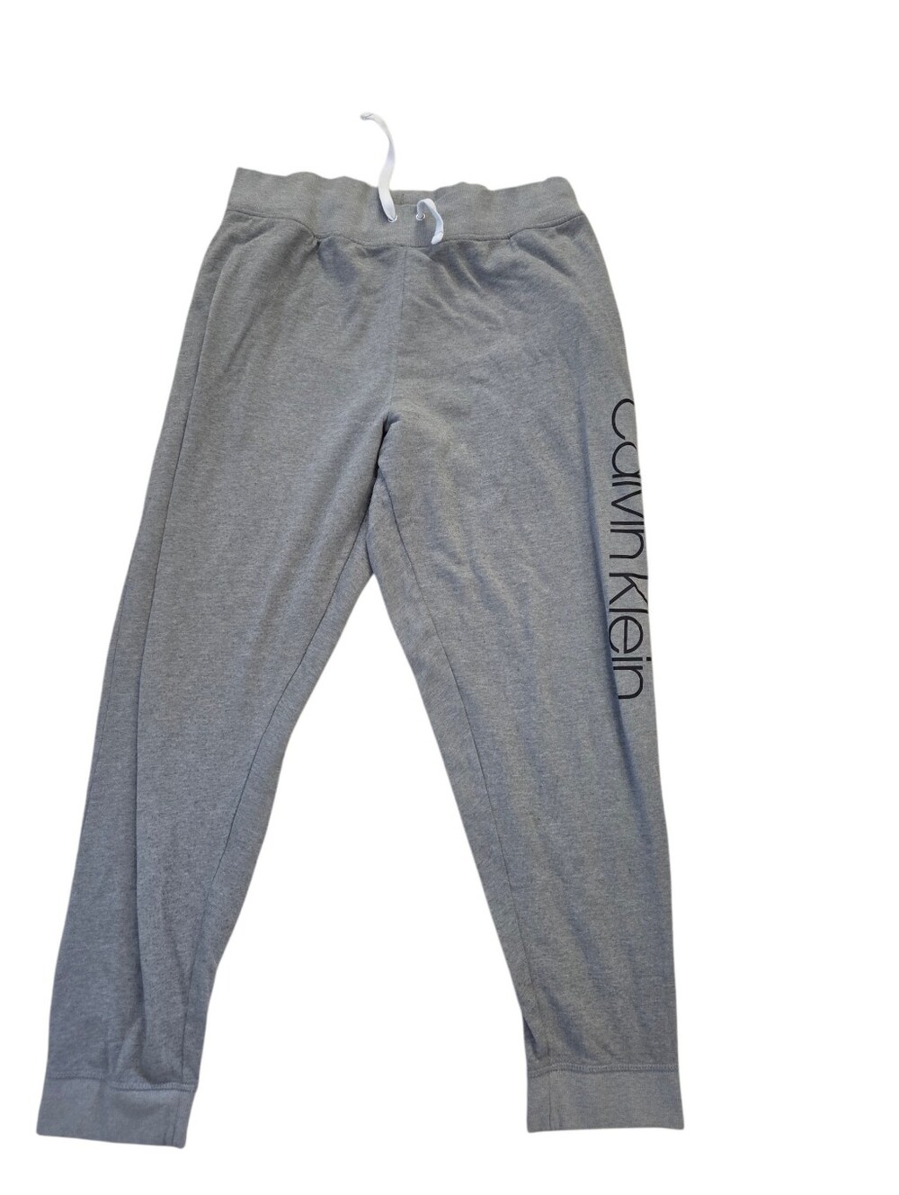 Calvin Klein gray sweatpants with pockets and logo, L. EUC.